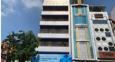 Cho thuê Tòa nhà Nguyễn Đình Chiểu (7.5mx20m, Trệt, 6 tầng) Quận 3